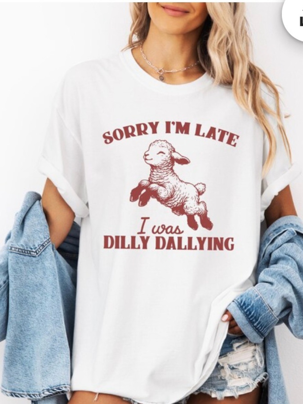 “Dilliy Dallying” Comfort Colors Tee
